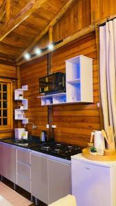 chalé das montanhas gravatal cabana águas claras