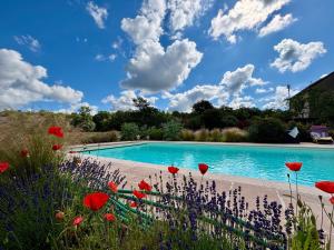Maisons de vacances Gites Renoves avec Piscine au Coeur de la Brenne – Proche Sites Naturels et Historiques - FR-1-591-327 : photos des chambres