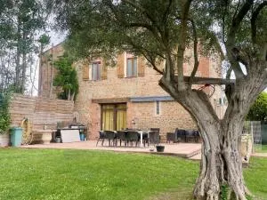 Mas rénové avec piscine, 2 appartements, 8 couchages, entre vignes et chevaux, proche Perpignan et plages. - FR-1-748-22 - ريفسالت