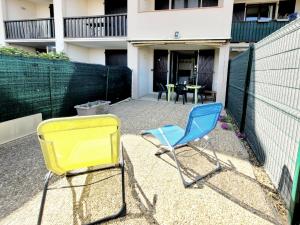 Studio Cabine Moderne RDC, Terrasse, Parking, Proche Mer, 500m Plage, 4 Pers, Animaux OK - FR-1-794-140