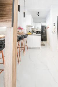 Sunlight rooftop apartment