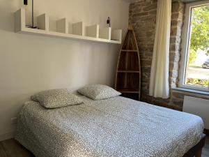 Maison bretonne typique plage des oiseaux à Fouesnant Beg Meil