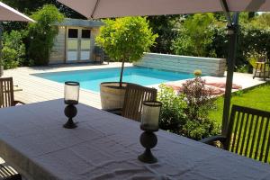 Villas Maison avec piscine chauffee entre ocean et bassin : photos des chambres