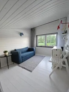 White boat house Aluksne - Kolberģi