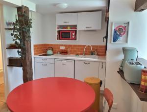 Maisons de vacances La Petite Eole - Deco 70-s, Entre Rouen et Dieppe : photos des chambres