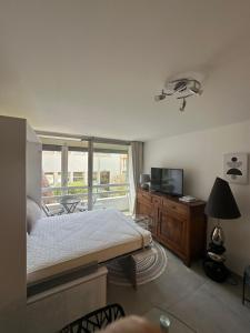 Superbe studio climatisé sur le port de Hyeres