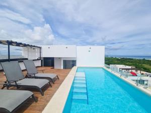 DK Exlusive 1BR- Balcony and Rooftop Sea view