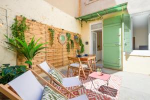 Paradis damour avec terrasse