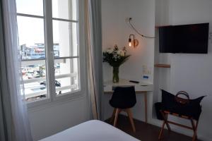 Hotels Atlantic Hotel - L'Ile d'Yeu : Petite Chambre Double - Vue sur Mer