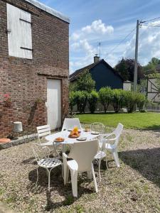 Maisons de vacances La Halte de la Huniere : photos des chambres