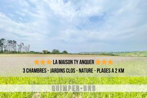Maisons de vacances LA MAISON TY ANQUER - Jardin clos - Plages a 2 pas : photos des chambres