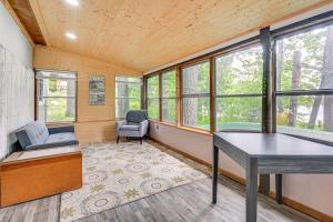 Lakefront Cabin with Fire Pit, Dock, and Boat Rental