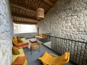 Maisons de vacances La terrasse suspendue : photos des chambres