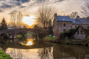Maisons de vacances Maison pres de la Rance dans un village : photos des chambres