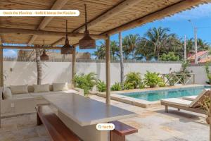 Casa KitePirosca, quartos com vista mar em Fortim