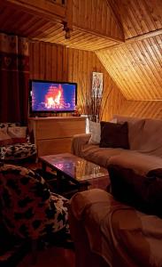 Authentique chalet vue sur le lac et les pistes