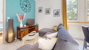 Appartements La Suite Barberousse - Eclats Bleus et Dores : photos des chambres