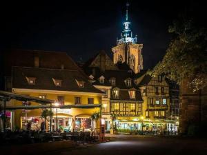 Appartements Logement de charme proche Colmar avec terrasse : photos des chambres