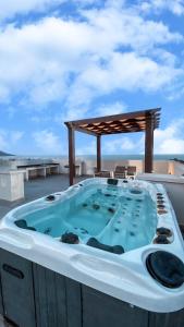 2BHK furnished flat with jacuzzi