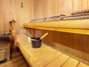 Blockhaus Robinson Crusoe - 1 Reihe Meerblick