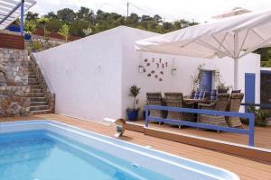 White-Blue Luxury Villa 2