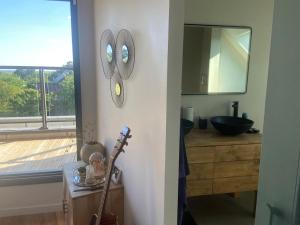 Maisons de vacances Maison pour 4, Mer et marais salants, Spa : photos des chambres