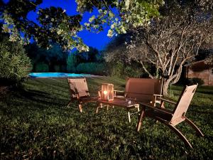Maisons de vacances Le Mas de Garance : photos des chambres
