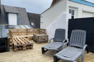 Maisons de vacances AM 57 - The Blue House : photos des chambres
