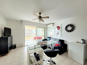 Canet-en-Roussillon T3 - 4 pers, CLIM, WIFI, PARKING, Loggia, 3 étoiles - FR-1-794-139