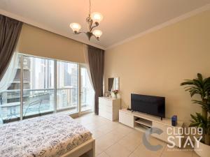 Cloud 9 - Elegant High-Rise Studio Apt in the Heart of Dubai