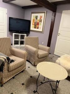 Apartment in 1700s building