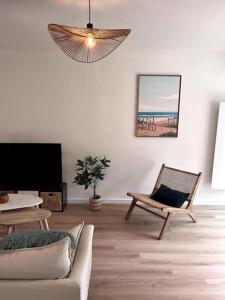 Appartements Evasion sur Vannes avec terrasse et jardinet : photos des chambres