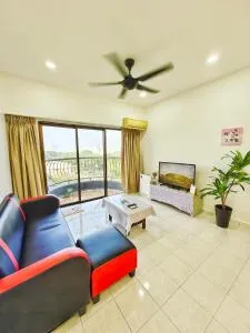 Klebang GX Homestay City & Partial Seaview P0805 with Youtube, TV Games & Toys - Kampong Padang
