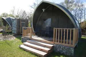 Sfeervolle Tentlodge Fazant met uitzicht - Holsloot