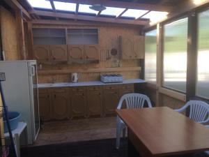 Uroczy kemping z tarasem