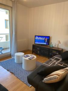 Parking privé gratuit, balcon, 2 chambres