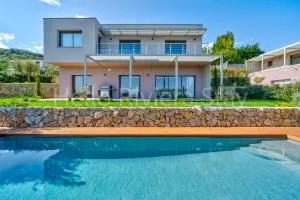 Villa Gaïa, piscine, vue mer, salle de sport - Coursegoules