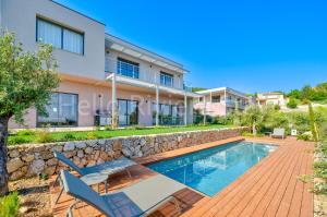 Villas Villa Gaia, piscine, vue mer, salle de sport : photos des chambres
