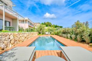 Villas Villa Gaia, piscine, vue mer, salle de sport : Villa 3 Chambres