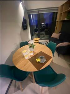 Vista panoramica lago y volcanes