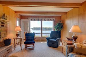 Eagle River Apartment with Private Dock and Fire Pit!