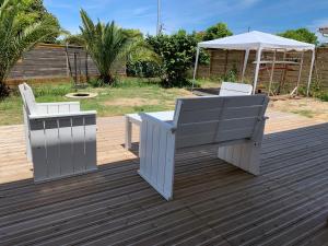 Maisons d'hotes Sewa surf House 10min de Capbreton Hossegor : Chambre Double