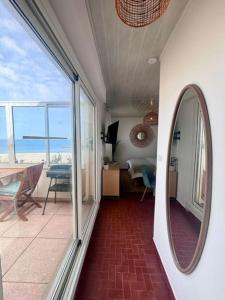 Grand large Appartement terrasse front de mer Barcarès