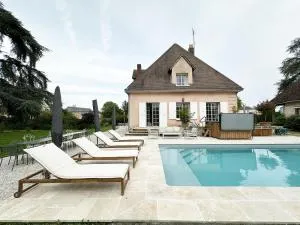La Meslaysienne - Comfortable house, swimming pool - 沙托丹