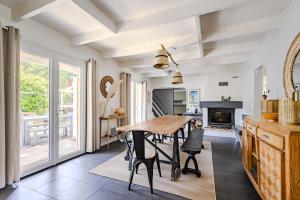 Maisons de vacances maison familiale a 2 pas du lac,avec spa, a la Gde Escoure-grives : photos des chambres