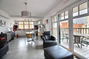 Annonce professionnelle. Appartement 2 chambres avec terrasse, à 50m de la plage, pour 4 personnes - Hardelot-Plage