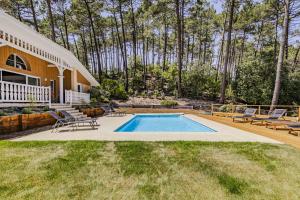 villa piscine 4ch dans la pinede a 4min de l ocean AG1