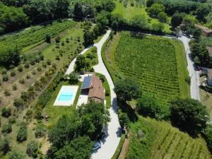 Villa in Pietra - Piscina e Vista panoramica - ItalyWeGo - Deruta