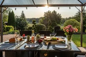 Wellnessparadies mit Sauna und Whirlpool Ferienhaus Wiesenblick - Badendiek