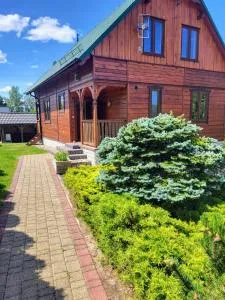 Kaszubskie Zacisze 2 dom nad jeziorem, sauna, balia ogrodowa - 韦茨泽基斯韦斯基